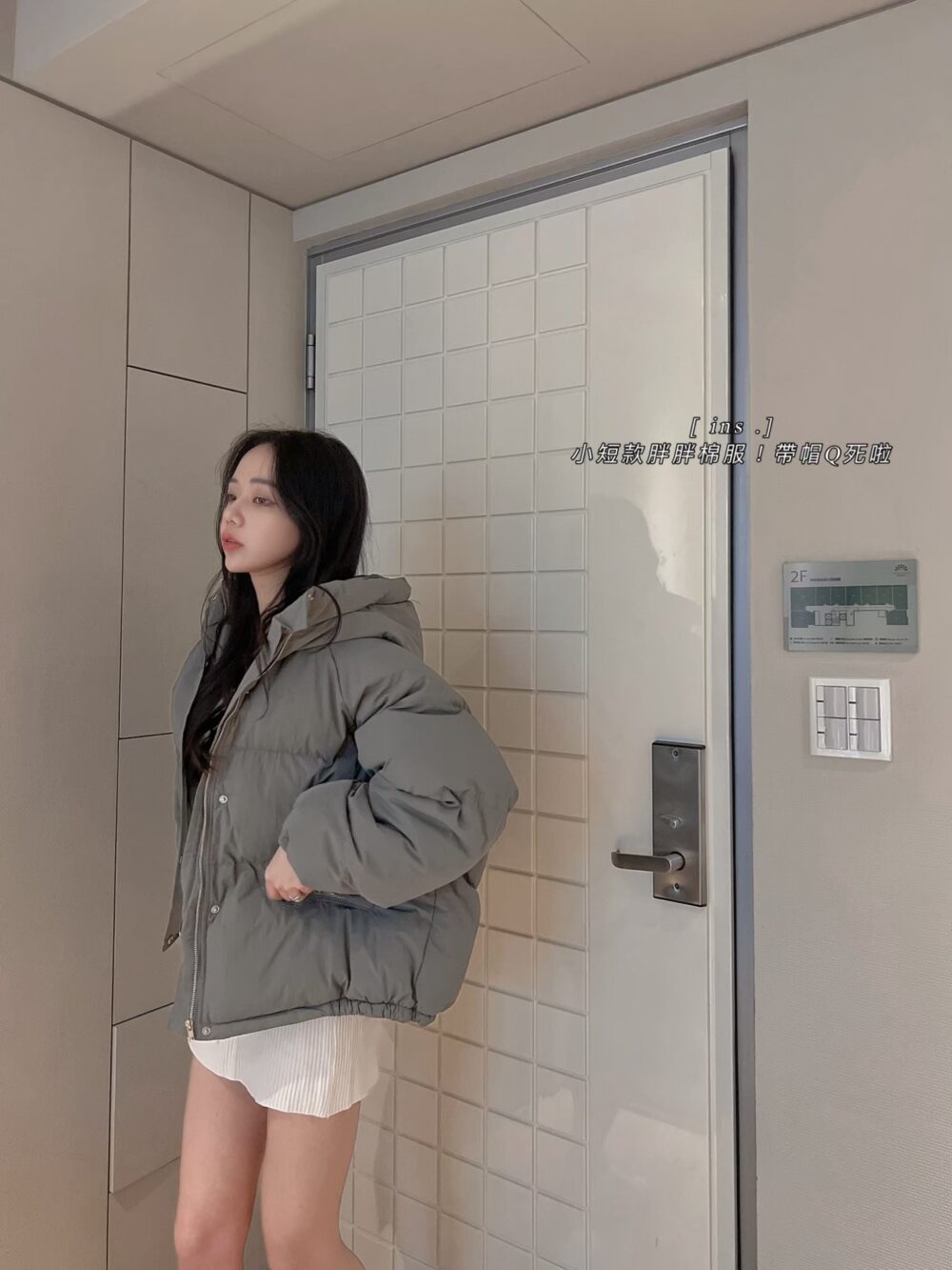 #3935 回購率最高！蓬松日常澎澎面包羽绒棉服