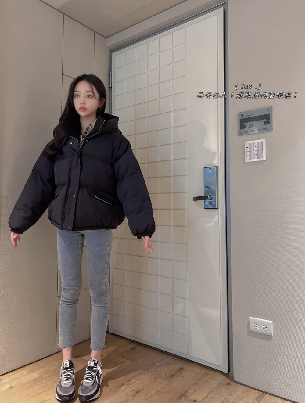 #3935 回購率最高！蓬松日常澎澎面包羽绒棉服