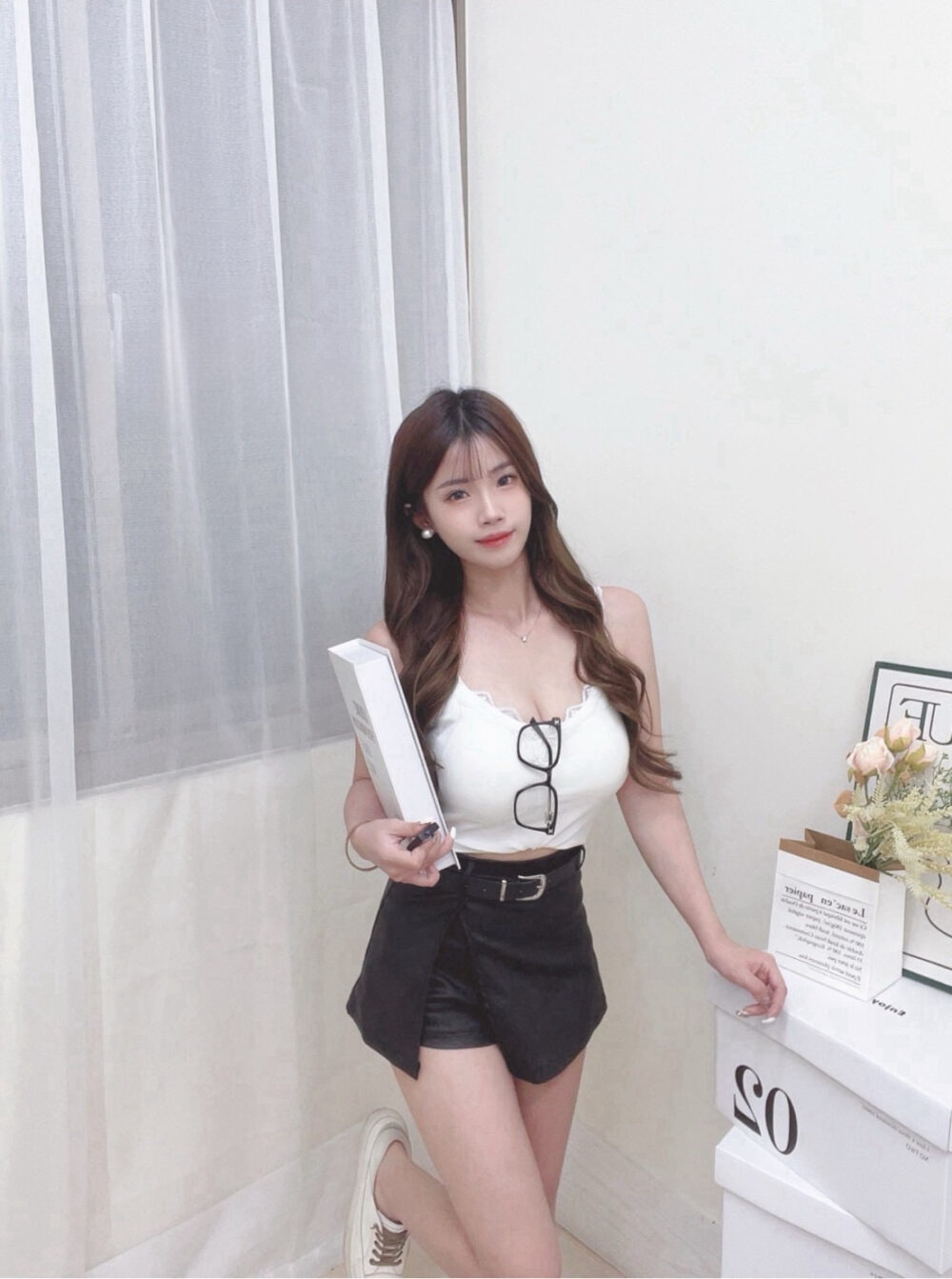 #1148 春夏必備-蕾絲吊帶背心