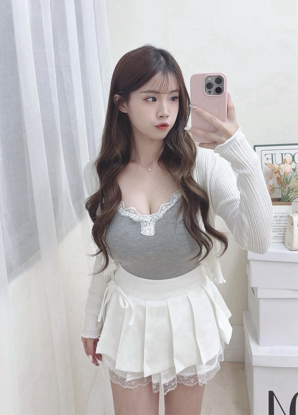 #1148 春夏必備-蕾絲吊帶背心