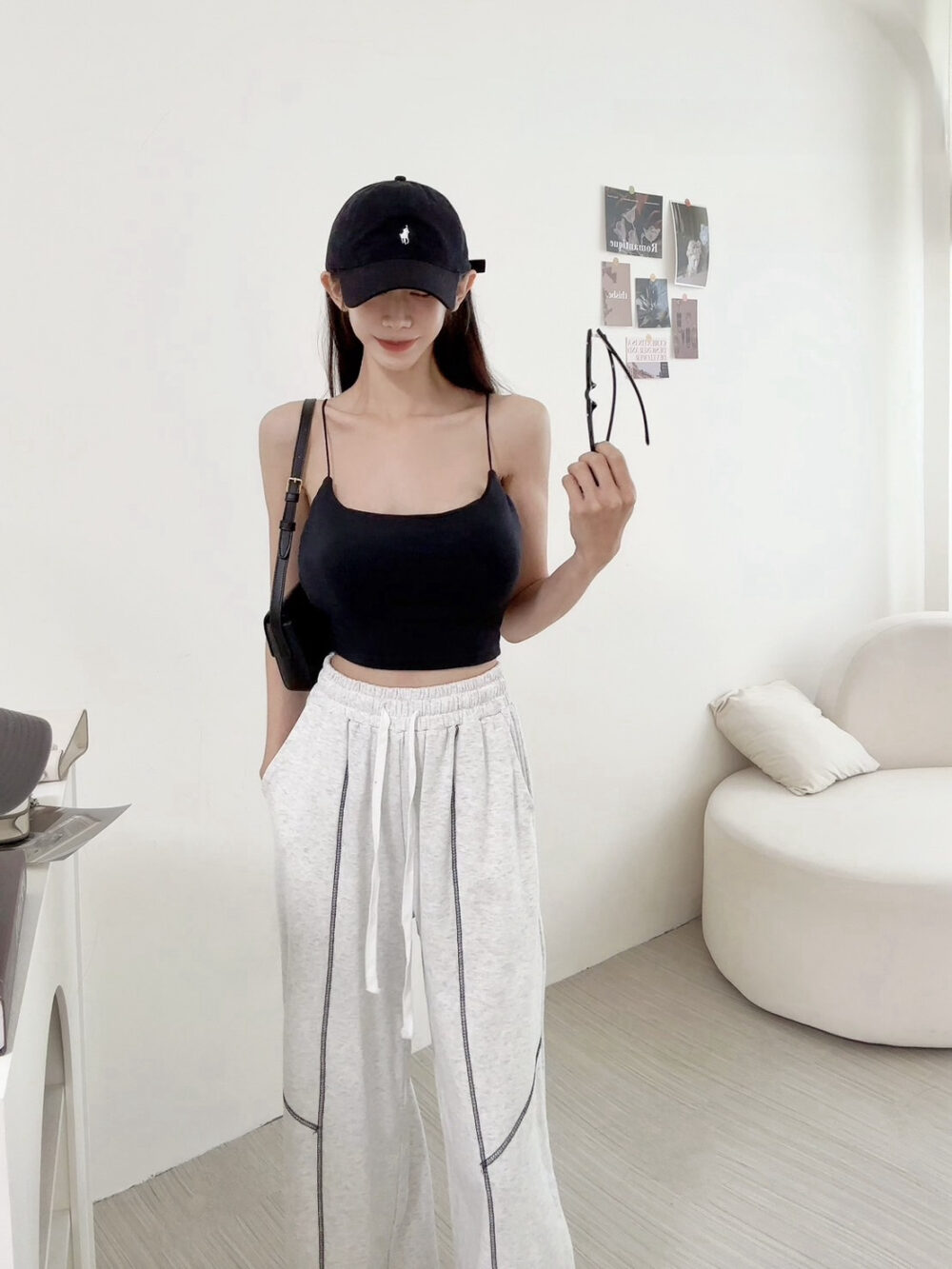 #99016內杯美背扭結線條背心上衣