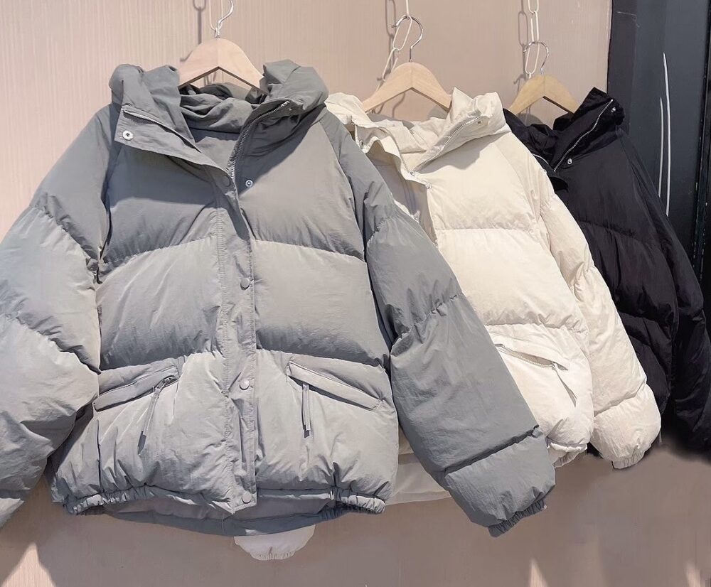 #3935 回購率最高！蓬松日常澎澎面包羽绒棉服！