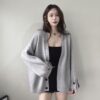 #866 慵慵懶懶針織開衫