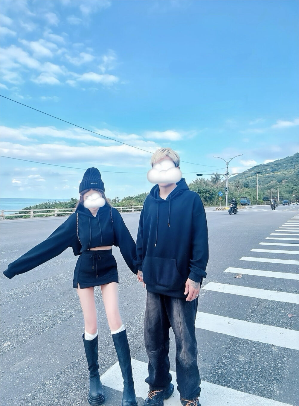 #10016 冬季甜甜情侶裝