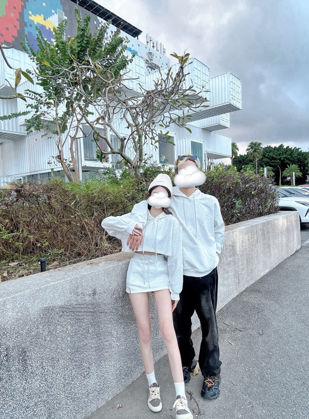 #10016 冬季甜甜情侶裝