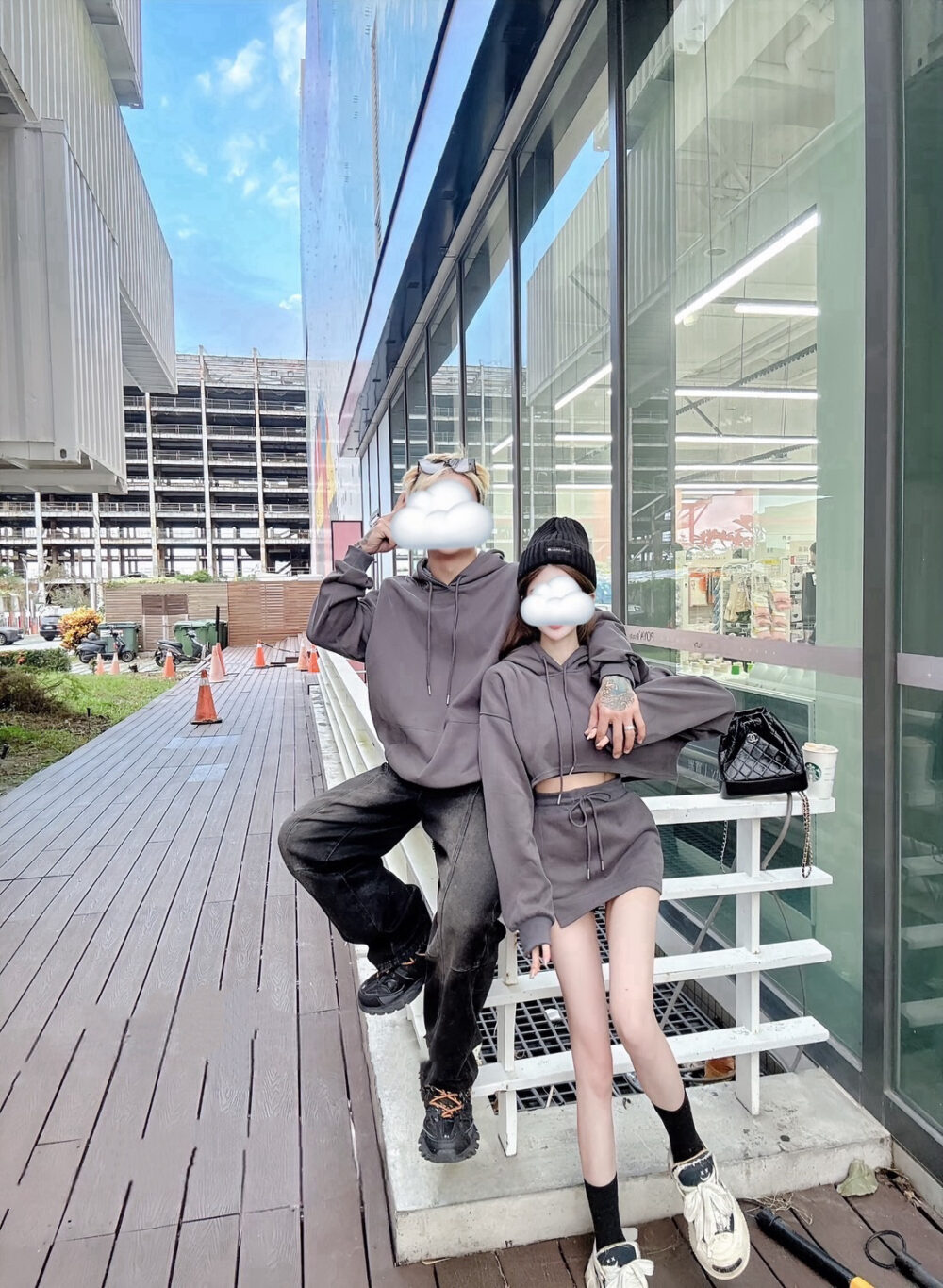 #10016 冬季甜甜情侶裝